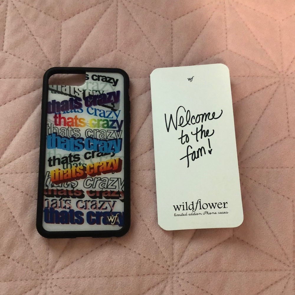 Wildflower iPhone 8 case.🤍🧡